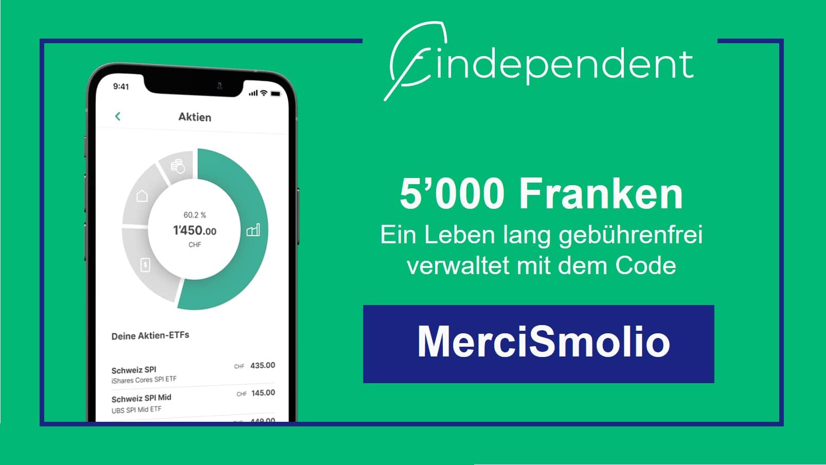 findependent Anlage App Code