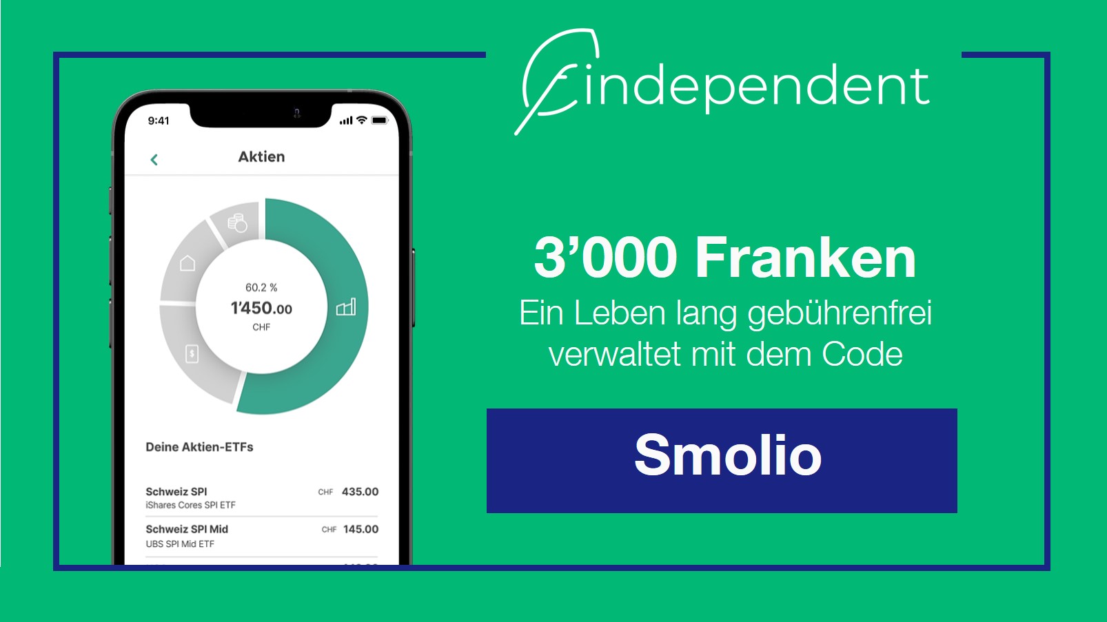 findependent Anlage-App Code